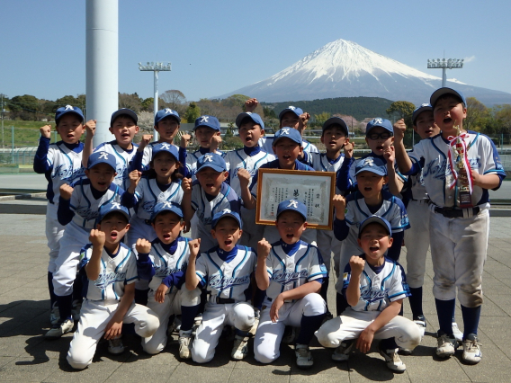 JAふじ・伊豆旗争奪学童野球富士宮大会（富士宮選抜）第３位！